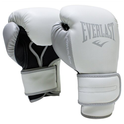 Боксерские перчатки Everlast Powerlock PU 2 White, 8 унций