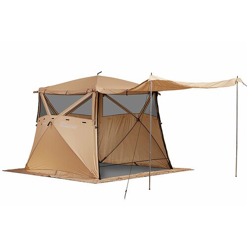 Кухня-шатер HIGASHI Pyramid Camp Sand/ летняя, туристическая палатка
