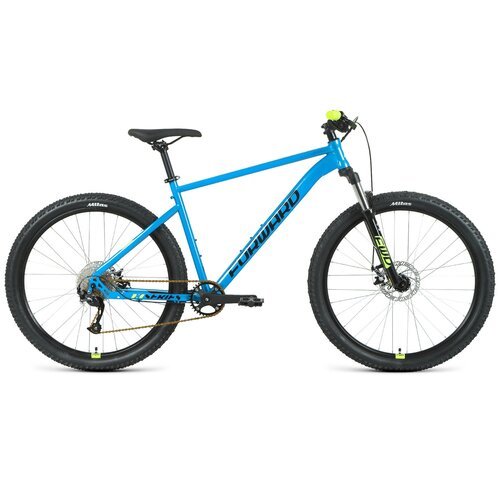 Велосипед FORWARD SPORTING 27,5 XX D 2022 синий/желтый