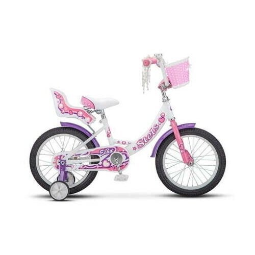 Велосипед Stels 16' Echo V020 Белый/Розовый
