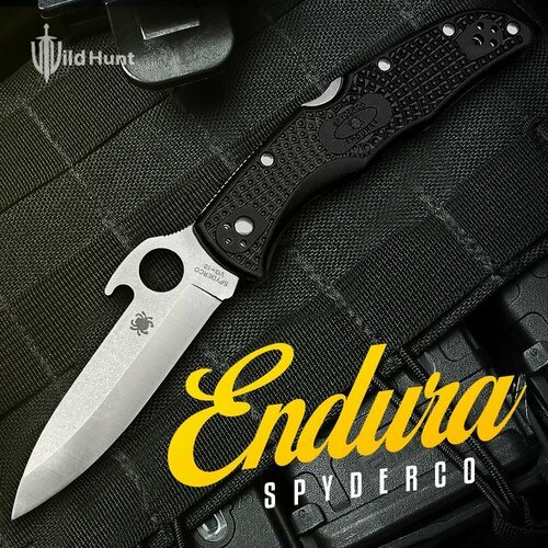 Туристический складной нож Spyderco Endura 4 Emerson Black