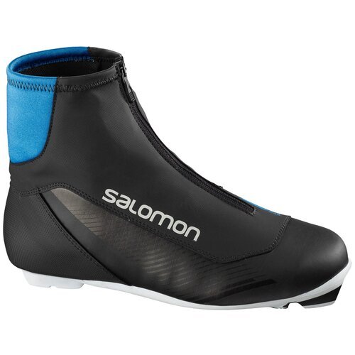Лыжные ботинки Salomon RC7 Nocturne Prolink 2022-2023, р.9 / 27, черный/голубой