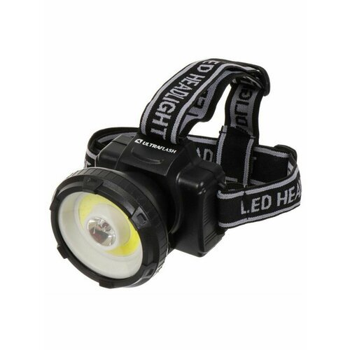 Cветодиодный фонарь ULTRAFLASH (14452) LED5368 черный