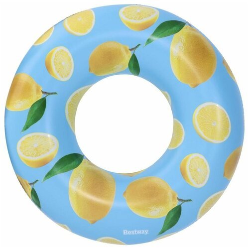 Круг для плавания, 119 см, с запахом лимона