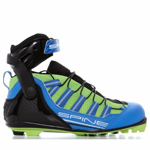 Лыжероллерные ботинки SPINE NNN Concept Skiroll Skate (17/1-21) (черный/синий) (39)