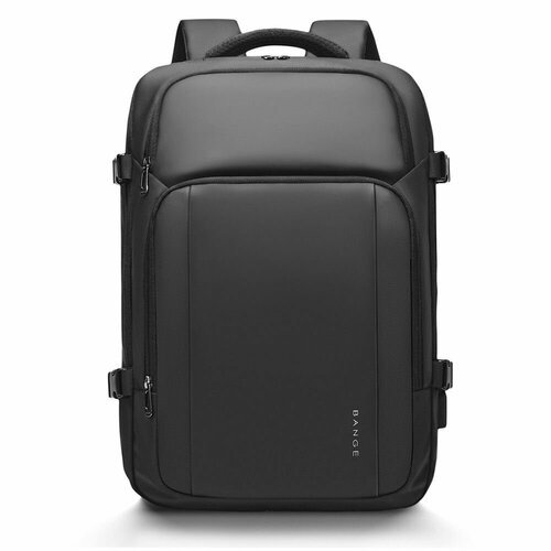 Рюкзак мужской городской Bange BG7690 Черный с USB портом и отделением для ноутбука 15.6 дюймов