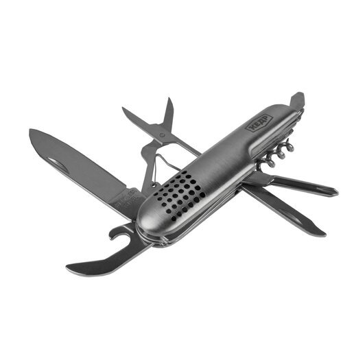 Нож многофункциональный КЕДР 153-0023 серебристый