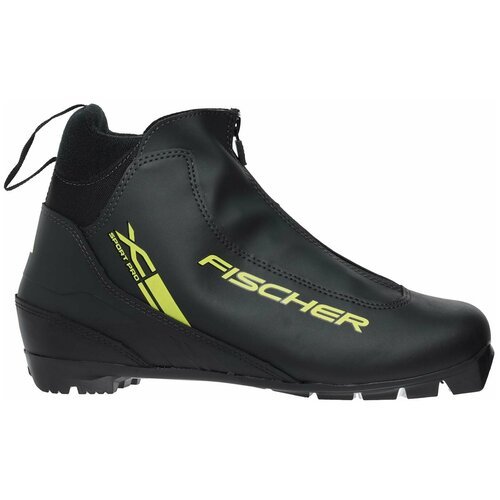 Лыжные ботинки Fischer Xc Sport Pro 2023-2024, р.43, черный/желтый