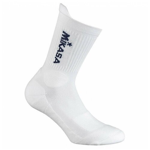 Носки спортивные Mikasa Socks Volleyball x1, White, XL