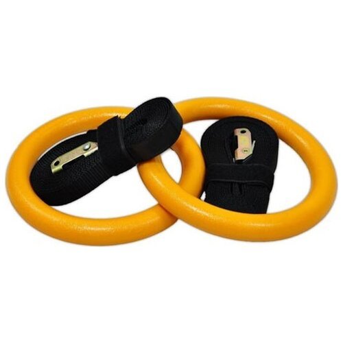 Кольца гимнастические Liveup Gymastic Rings, с ремешками, LS3675, 2 шт