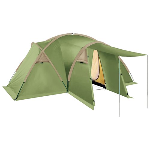 Палатка кемпинговая четырёхместная Btrace Prime 4, зеленый