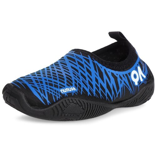 Обувь для кораллов Aqurun 'Edge', цвет: черный, синий. AQU-BKBL. Размер 31/33