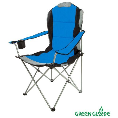 Кресло Green Glade M2315 синий/серый