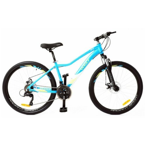 Велосипед WELT Floxy 26 1.0 D 15'-22г. (серебристо-голубой)
