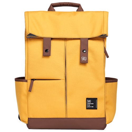 Рюкзак 90 Points Vibrant College Casual Backpack, желтый
