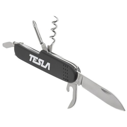 Нож многофункциональный Tesla KM-02 серебристый/черный