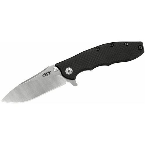 Нож складной Zero Tolerance 0562CF черный/серый