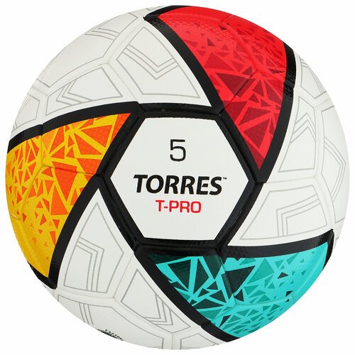 Мяч футбольный T-Pro F323995, PU-Microf, термосшивка, 32 панели, р. 5