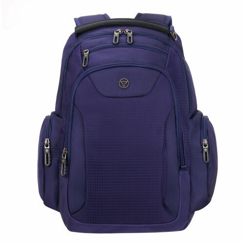 Рюкзак TORBER XPLOR T9651BL с отделением для ноутбука 15.6', темно-синий, полиэстер, 44х30х15,5 см, 21 л