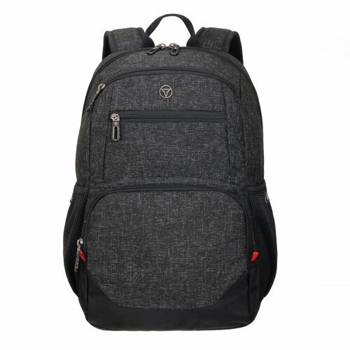 Рюкзак TORBER XPLOR T9563 с отделением для ноутбука 15.6', чёрн/сер меланж, полиэстер, 44х30,5х14 см, 19 л