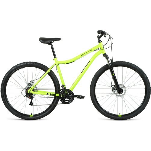 Горный велосипед Altair MTB HT 29 2.0 Disc, год 2021, цвет Зеленый-Черный, ростовка 17