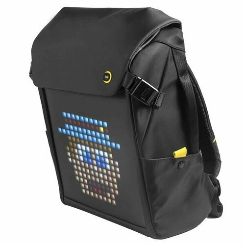 Умный рюкзак с пиксельным LED-экраном Divoom Backpack M (Чёрный | Black)