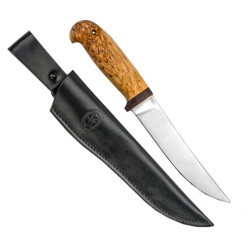 Нож туристический АиР Чеглок, карельская береза, 95Х18