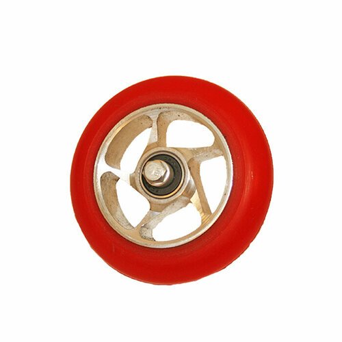 Колесо коньковое ELVA для лыжероллеров (Ø100 мм. , полиуретан) (красный)