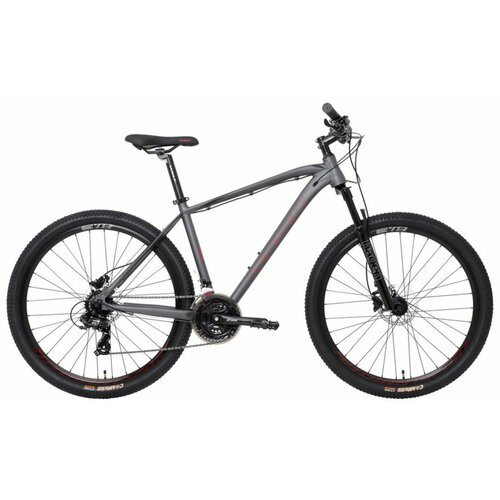 Горный велосипед Welt Raven 1.0 HD 27 (2024) 18' Темно-серый (170-180 см)