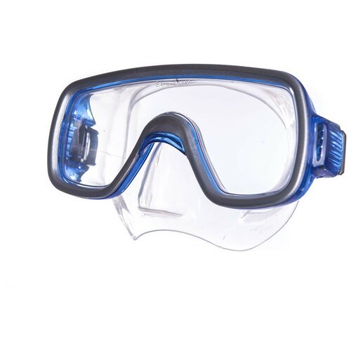 Маска для плав. 'Salvas Geo Md Mask', р. Medium, синий, арт.CA140S1BYSTH, закален.стекло, силикон