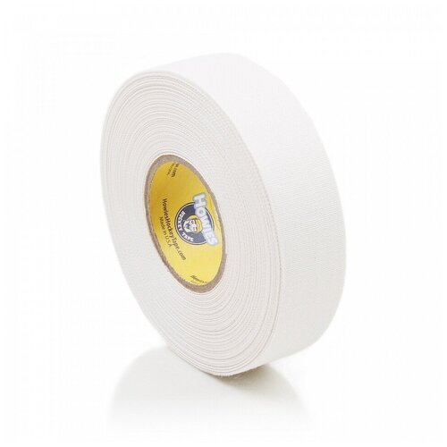 Лента для клюшек Howies Hockey Tape White Cloth 1' x 25yd Белый