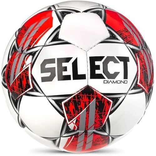 Футбольный мяч SELECT DIAMOND V23, бел/крас/черн, 4