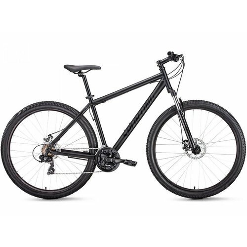 Горный велосипед Forward Sporting 29 2.1 D, год 2023, цвет Черный-Серебристый, ростовка 19