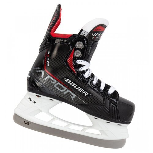 Хоккейные коньки Bauer Vapor 3X PRO Youth, р.Y10.0D, черный/красный