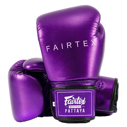 Боксерские перчатки Fairtex BGV22 Metallic Purple (14 унций)