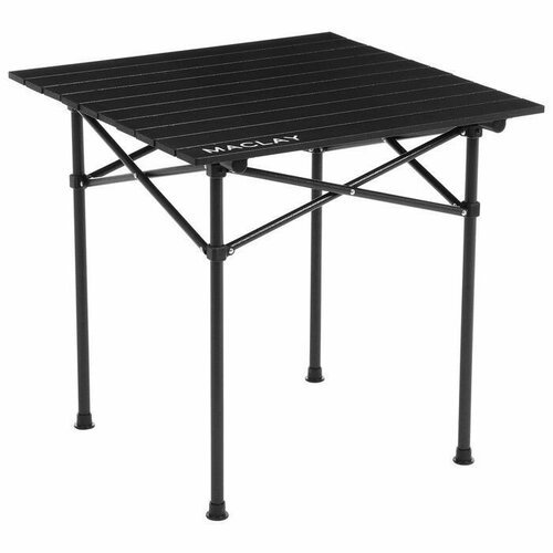 Черный складной стол Maclay (58х58х58 см) (черный)