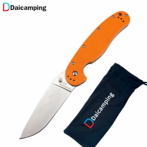 Нож туристический Daicamping K727-OR Оранжевый