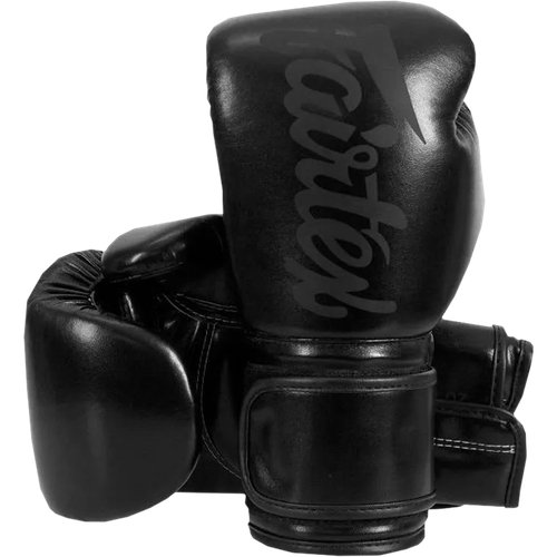 Боксерские перчатки Fairtex BGV14 Art Collections Solid Black. 14oz