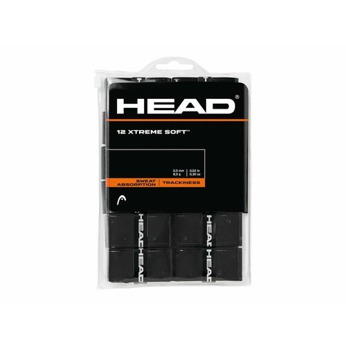 Намотка овергрип HEAD XTREME SOFT Р12 Черный