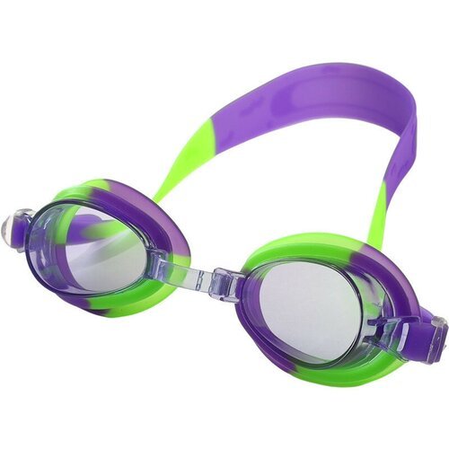 Очки для плавания юниорские E39666 (фиолетово-зеленый)