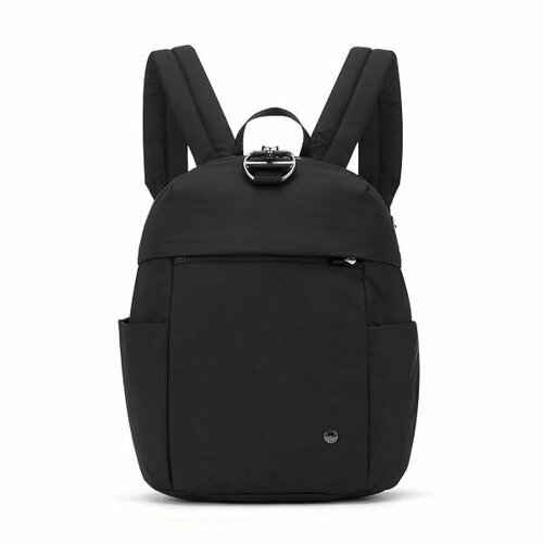 Женский рюкзак антивор Pacsafe Citysafe CX petite 8 л черный ECONYL объем 8 л, вес 420 г, 7 степеней защиты, скрытый карман