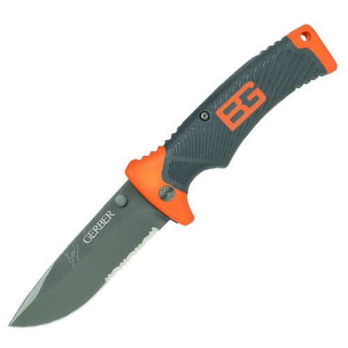 Нож складной Gerber Bear Grylls Folding Sheath черный/оранжевый