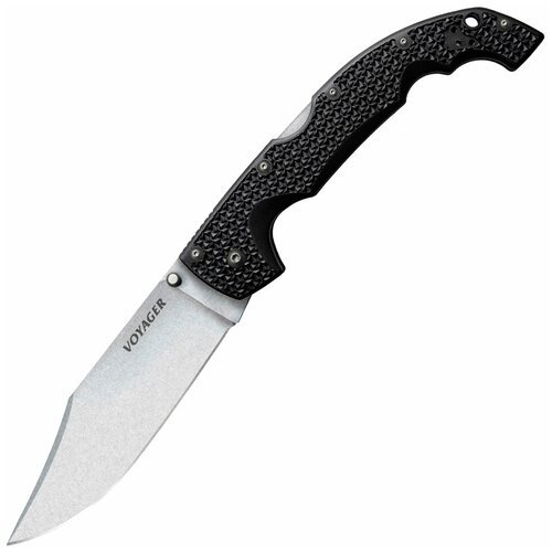 Нож складной Cold Steel Voyager Extra Large Clip (AUS-10A) черный