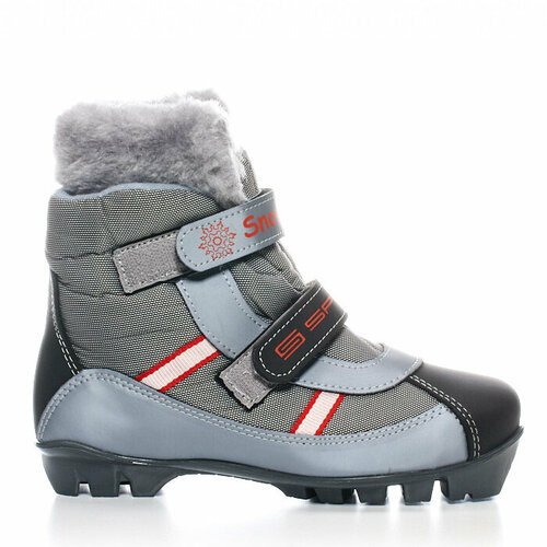 Лыжные ботинки SPINE SNS Baby (103) (серый) (35-36)