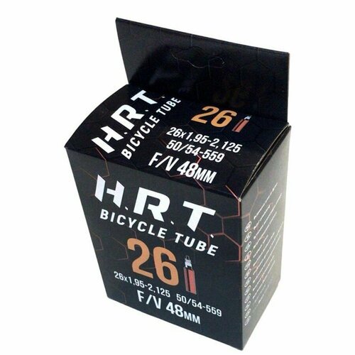 Велосипедная камера H.R.T. 26'х1,95-2,125 F/V 48мм (00-010038)