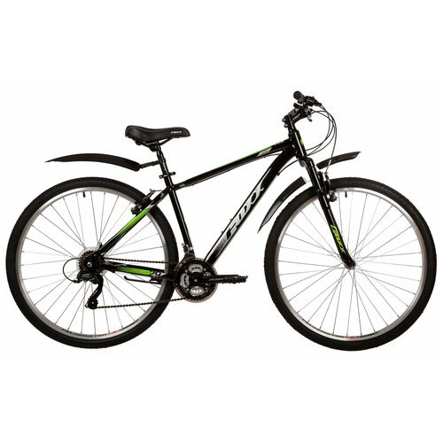 Велосипед FOXX AZTEC 29' (2021) (Велосипед FOXX 29' AZTEC серебристый, сталь, размер 20')