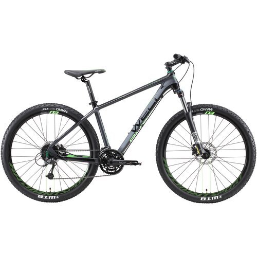 Горный (MTB) велосипед Welt Rubicon 3.0 27 (2019) matt grey/green 20' (требует финальной сборки)
