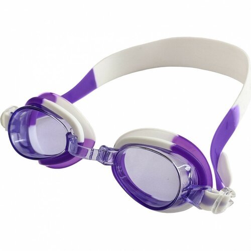 Очки для плавания юниорские E39665 (фиолетово-белый)