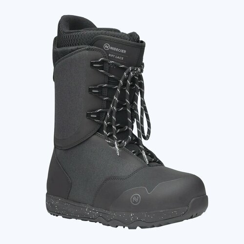 Сноубордические ботинки NIDECKER Rift Lace - 42 - (28 см) - Черный