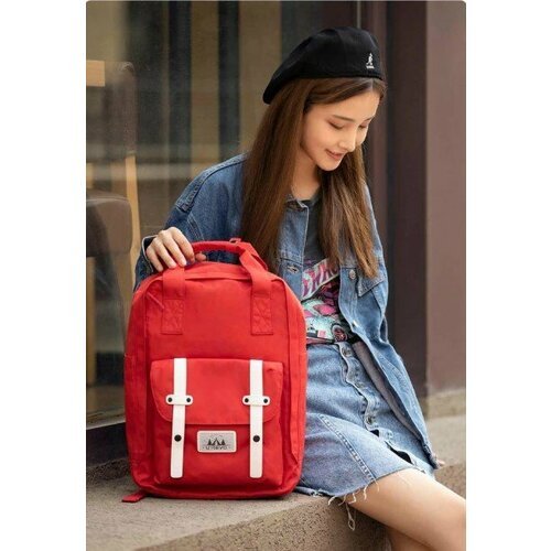 Рюкзак Универсальный 15.6' UREVO Leipzig trendy leisure shoulder bag цвет: красный